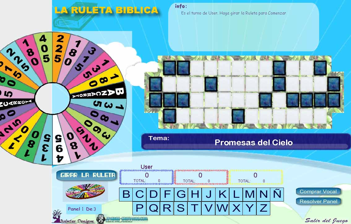 la ruleta biblica jugar gratis